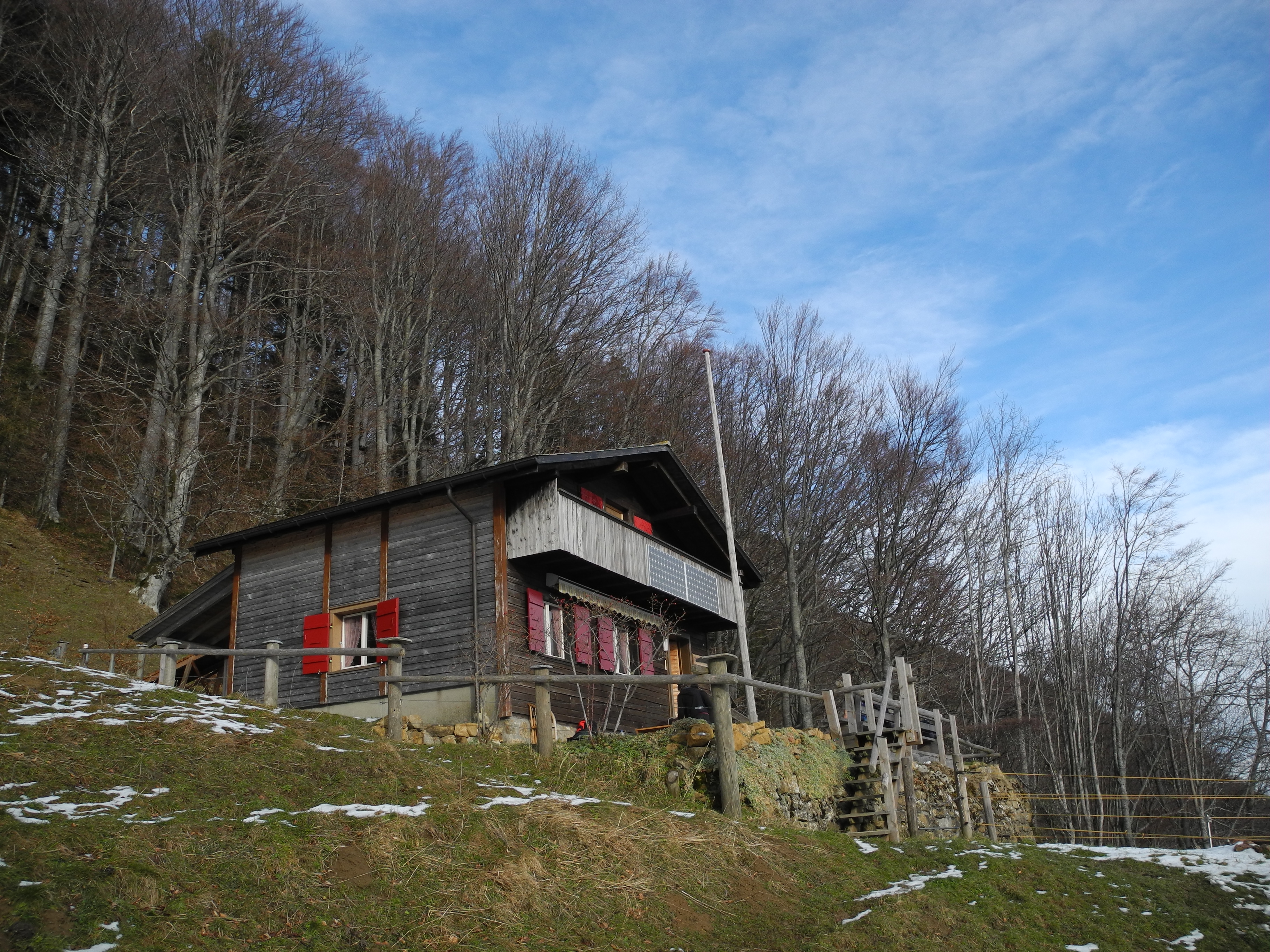 Berghütte Jura